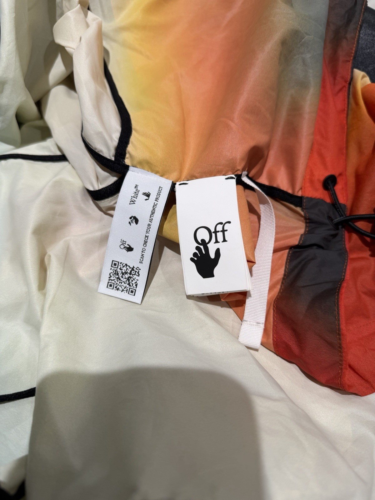 Off-White Gradient Multicolor Wind breaker - image 5
