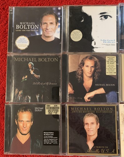 17 X Michael Bolton CDs BUNDLE JOB LOT Time Love Tenderness Soul Provider - Picture 2 of 4