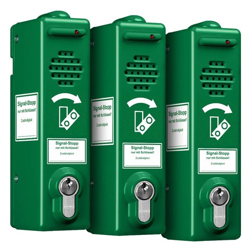 BIGPACK 3 x Türwächter ABUS Zylinderschloss verschiedenschließend, 80 dB/105 dB - Bild 1 von 11