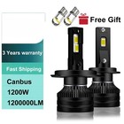  H7 Led Canbus Led Headlights Mini 1200W Car Light Bulbs Automobiles Auto Lamp