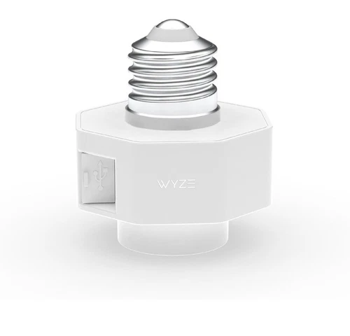 Wyze Lamp Socket Power Adapter for Wyze Cam v3/v4 (Camera Sold Separately)