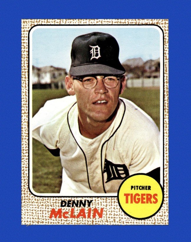 1968 Topps Set-Break # 40 Denny Mclain NM-MT OR BETTER *GMCARDS*