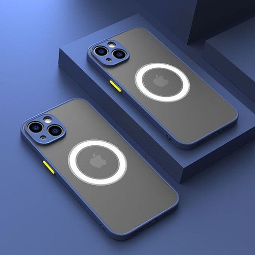 Case Charge For Iphone Luxury Magnetic Magsafe Phone Wireless Matte Cover - Picture 8 of 16