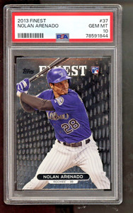 2013 Topps Finest Nolan Arenado #37 PSA 10 GEM MT Rookie RC