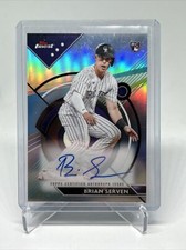 2023 Topps Finest Brian Serven RC Auto Colorado Rockies #FA-BS