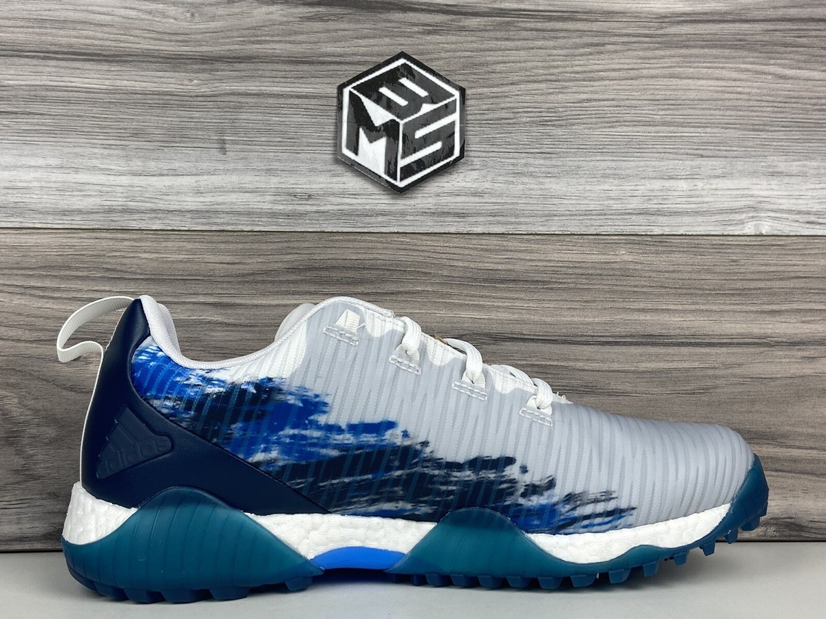 ワコーズ　まさと Men's Adidas CodeChaos Spikeless Golf | Grey White Blue