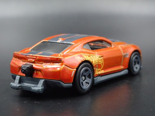 Modello Auto Diecast 1:64 Scale COPO CAMARO Arancione CHEVY CHEVROLET 2016-2024 - Foto 6 di 8