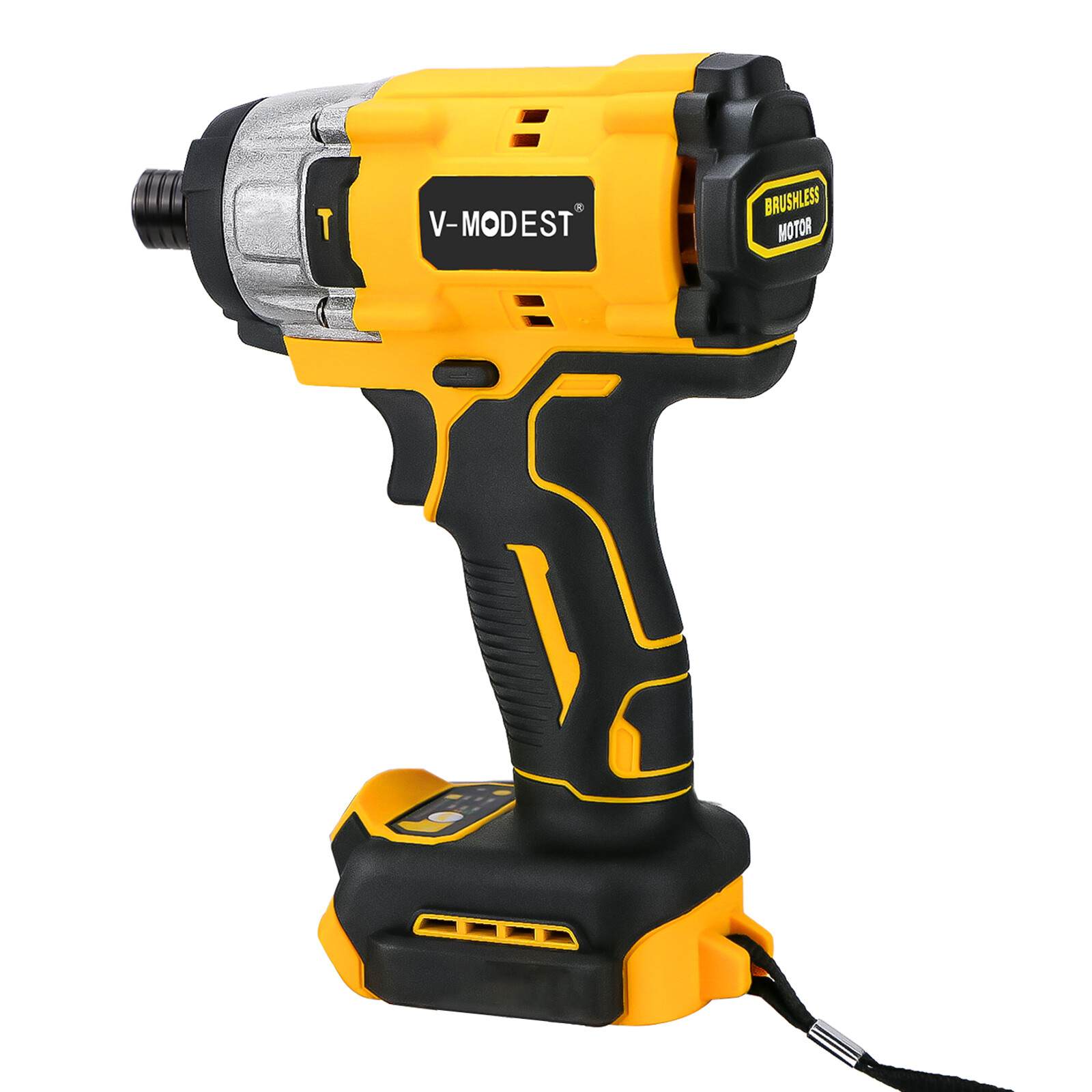 Brushless Cordless Impact Driver For Dewalt 20V Max Battery 1/4" Compact 2 Speed