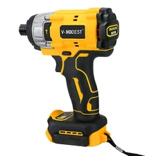 Brushless Cordless Impact Driver For Dewalt 20V Max Battery 1/4" Compact 2 Speed