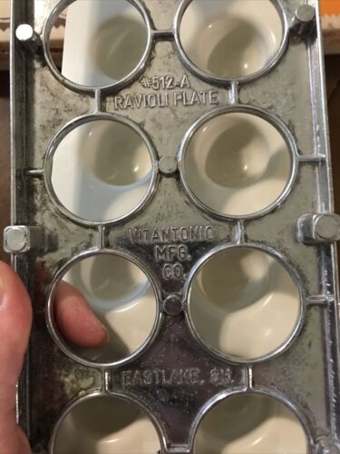 Vintage Vitantonio No.512 Ravioli Maker & Anleitung USA Pierogi Canapes - Bild 3 von 8