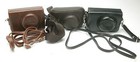 Three Small Camera Cases With Straps For Olympus, Panasonic, Samsung, Fuji, Sony