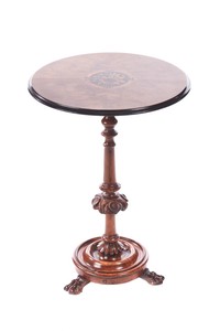 circular lamp table