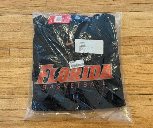 Florida Gators Nike Basketball Hoodie Mens L Deadstock 2008 Black NCAAB - Picture 4 of 11