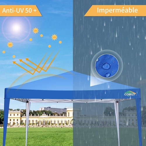 COBIZI Pavillon 3x3m Wasserdicht UV Schutz 50+ Faltpavillon Partyzelt Gartenzelt - Bild 269 von 368