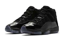（Men）Air Jordan 11 Retro "Cap & Gown" 2018 - Black/Black-Black 378037-005