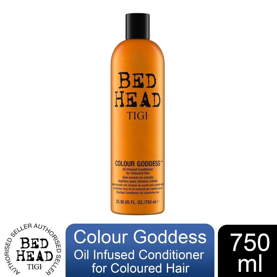 Bed Head by Tigi Colour Goddess Conditioner Oil Infused for Coloured Hair, 750ml