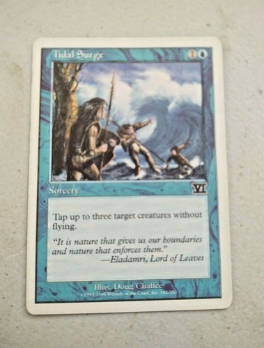 MTG Tidal Surge Sixth Edition  Regular Common - Premium NOS - See Description - Picture 1 of 3