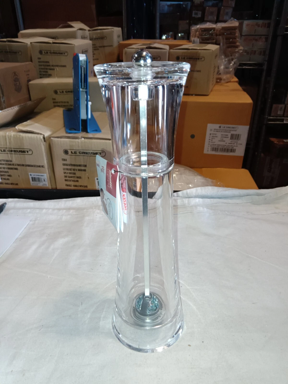 Bisetti Verona Acrylic Pepper Mill, 9-5/8-Inches
Opens in a new window or tab