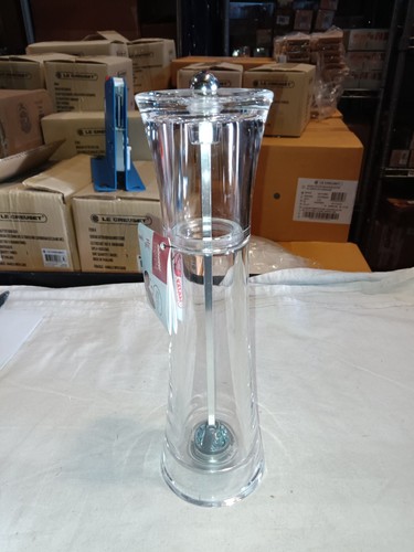 Bisetti Verona Acrylic Pepper Mill, 9-5/8-Inches - Picture 1 of 3
