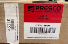 PRESCO PRODUCTS 4521R Marking Flag, Red, Quantity 1000