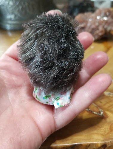 Vintage 1980s calico critters flocked hedgehog family toy - Picture 11 of 11