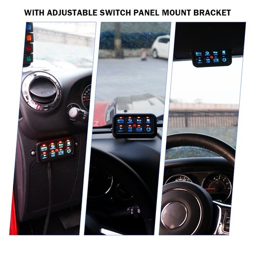 AUXBEAM BB80 DIY 8 Gang Switch Panel LED On-Off Control Box For Dodge Durango - Picture 12 of 12