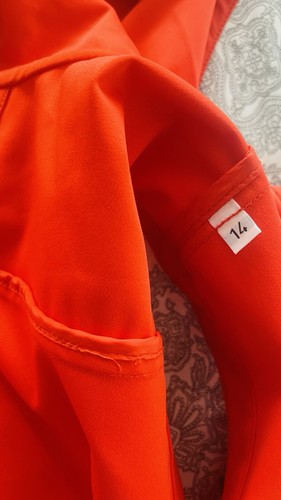 C.P. Company goggle jacket Gilet kids size 14 Orange - Picture 12 of 14