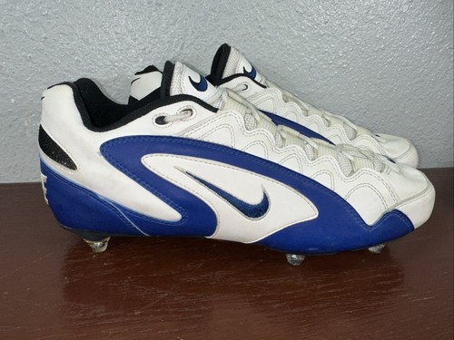 Rare Vintage Nike Football Cleats Colts White Blue 421029-141 Men’s Size 12.5 - Picture 3 of 9