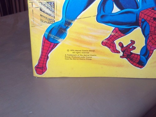 AMAZING SPIDER-MAN SEEING DOUBLE COLORING BOOK MARVEL RARE BRAND NEW GEM M 1976 - Picture 2 of 24