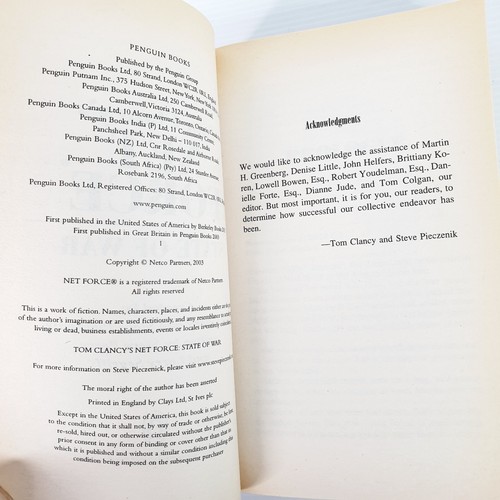 Tom Clancy Novels Choose Your Title Buy 2 Get 1 Free 1 Postage Techno Thriller - Bild 30 von 73