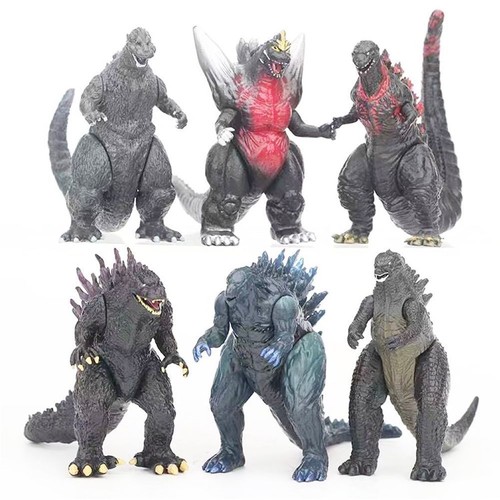 6 figuras de acción de PVC Gojira Godzilla Shin Rampage Sofvi Movie Monster Series - Imagen 2 de 6