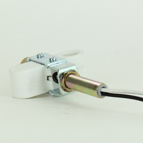 2 Licht E-12 Offset Porzellan Buchse Cluster 1/8ips Gewinde Brustwarze NEU CLP102G - Bild 3 von 4