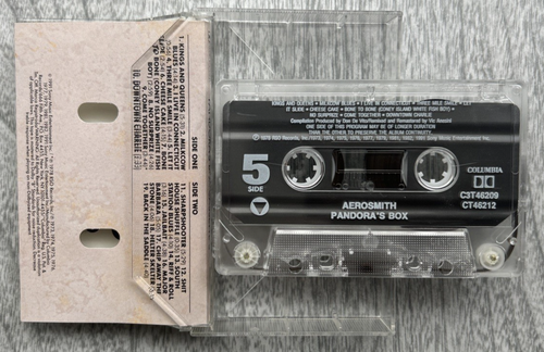 AEROSMITH "Pandora's Box"  3 × Cassette, Compilation Box Set Columbia ‎46209 '91 - Picture 11 of 15