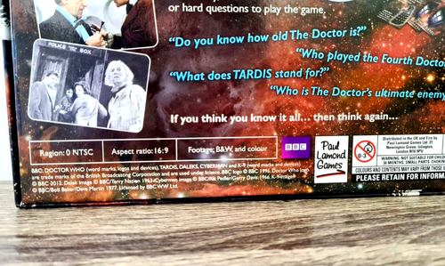 Doctor Who - Juego de mesa DVD interactivo - BBC - 2012 - Imagen 11 de 11