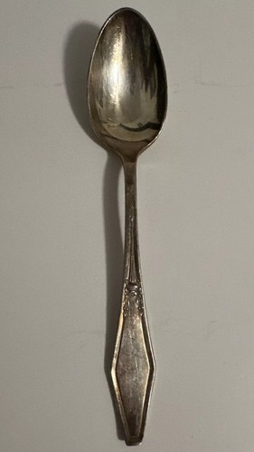 Holmes & Edwards JAMESTOWN Silverplate Inlaid 8 DEMITASSE SPOONS Flatware 1916? - Picture 10 of 18