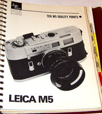 VTG 1972 LEICA DEALER CATALOG/PHOTOGRAPHY/LEITZ BINOCULARS/CAMERAS/M4/M5/LEICINA