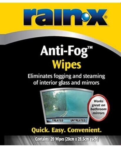 Rain-X Antifog Wipes , Demister, Car Windscreen , Bathrooms, Shower Doors - Picture 4 of 4