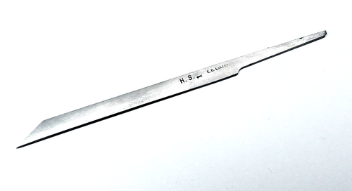 Bevel Graver # 1 HSS E.C. Muller Jewelers Graver Bevel Edge High Speed Made USA - Picture 4 of 5