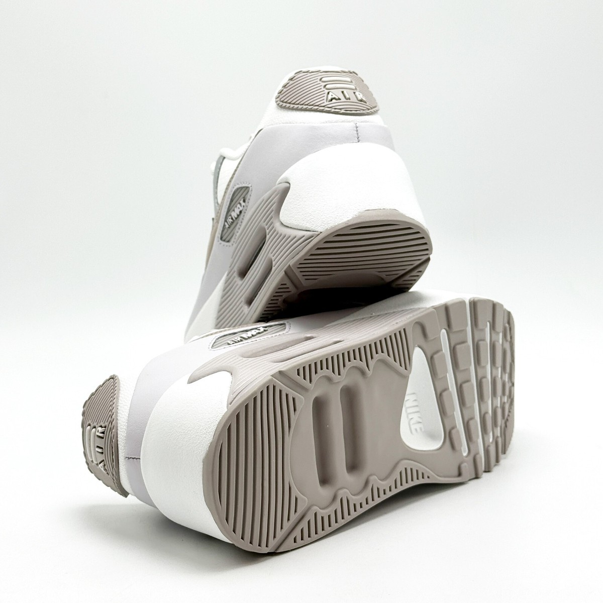 NEW* WOMEN Nike Air Max 90 LV8 Summit White / Vast Grey (IB0170 