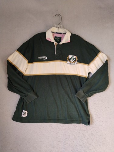 The Heritage Collection by Lansdowne Camicia Uomo Large Irlanda Rugby Polo Verde - Foto 10 di 10
