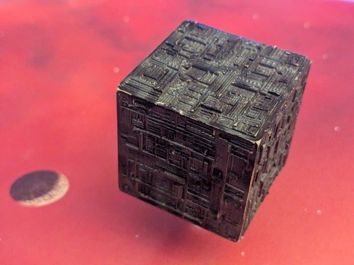 Star Trek Borg Cube with Stand 1” Micro Machines - Picture 3 of 4