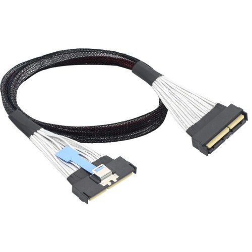 Cable macho a macho SFF-TA-1016 MCIO 16X 124 pines | PCIe Gen5 | Para servidores/GPU - Imagen 9 de 9