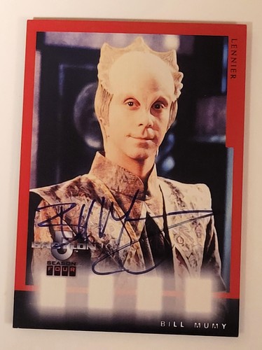 Skybox Babylon 5 Season 4 autograph card - A6 Bill Mumy - Picture 1 of 2