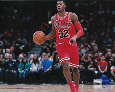 KRIS DUNN signed (CHICAGO BULLS) autographed BASKETBALL 8X10 photo W/COA #1 KRIS DUNN signed (CHICAGO BULLS) autographed BASKETBALL 8X10 photo W/COA #1