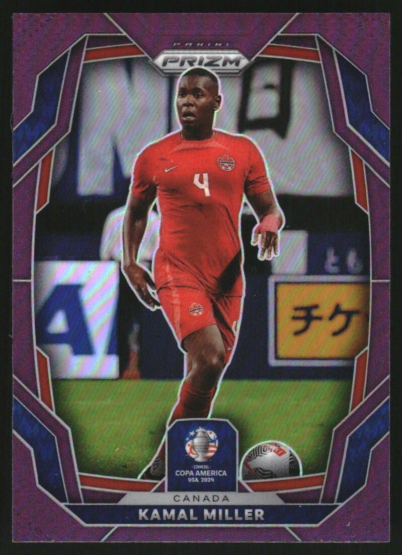 2024 Panini Prizm Copa America Prizms Purple #171 Kamal Miller /49