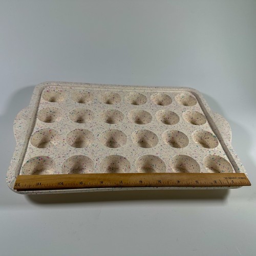 Silicone 24 Count Muffin Pan, Confetti Multi-Colored - Picture 3 of 4