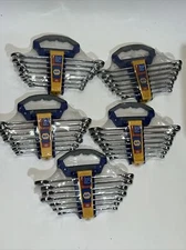 5 Sets NAPA 7 piece 12 point SAE Combination extra long Pattern wrench set￼. New