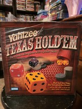 NEW Yahtzee Texas Hold'em Poker Dice Game SEALED Parker Brothers