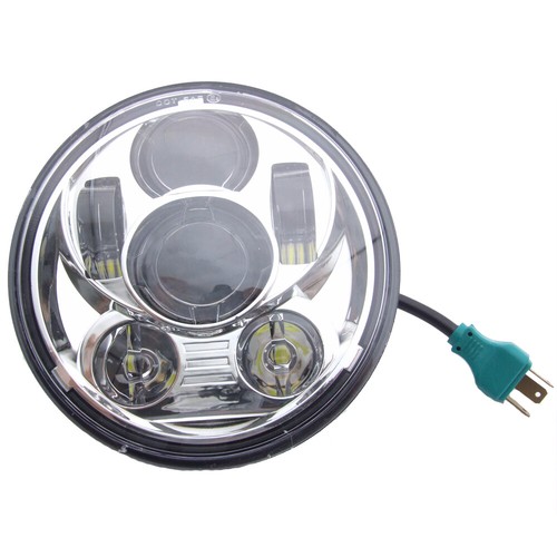 Motorcycle 5-3/4'' 5.75'' Head Lamp Amber Headlight Universal For Dirt Bike ATV - Picture 3 of 9