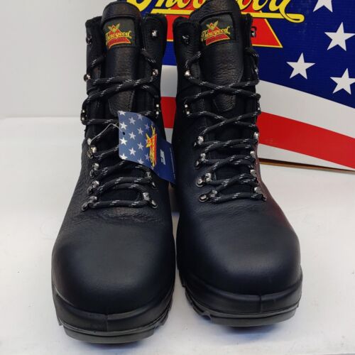 Thorogood Arbeitsstiefel American Union Herren Gr. 10,5 3E schwarz Stahlzehenpartie 804-6365 WP - Bild 4 von 13